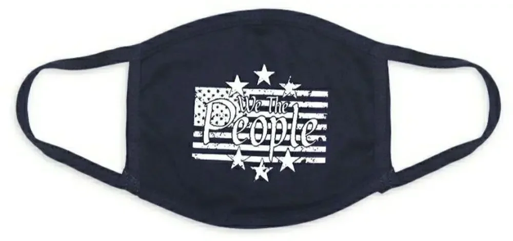We the People 100% Cotton Face Mask